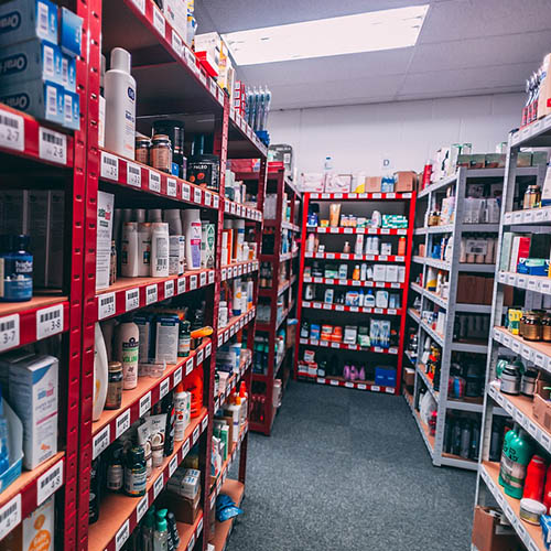 vue interieure Pharmacie des Tilleuls