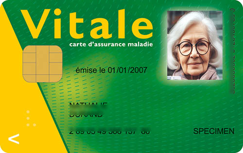 carte vitale mise à jour par la pharmacie des Tilleuls